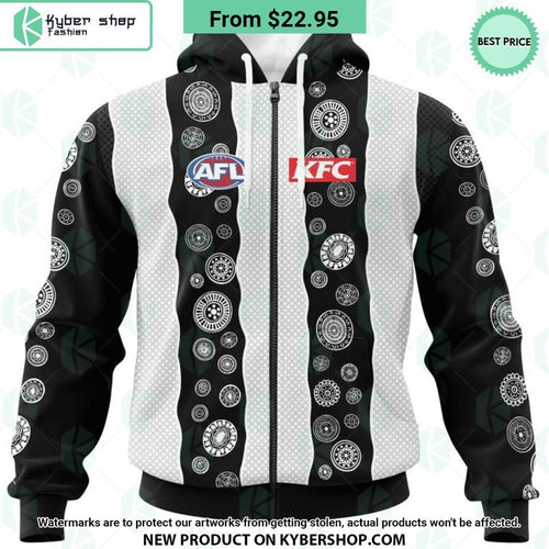AFL Collingwood Football Club Indigenous Design Hoodie