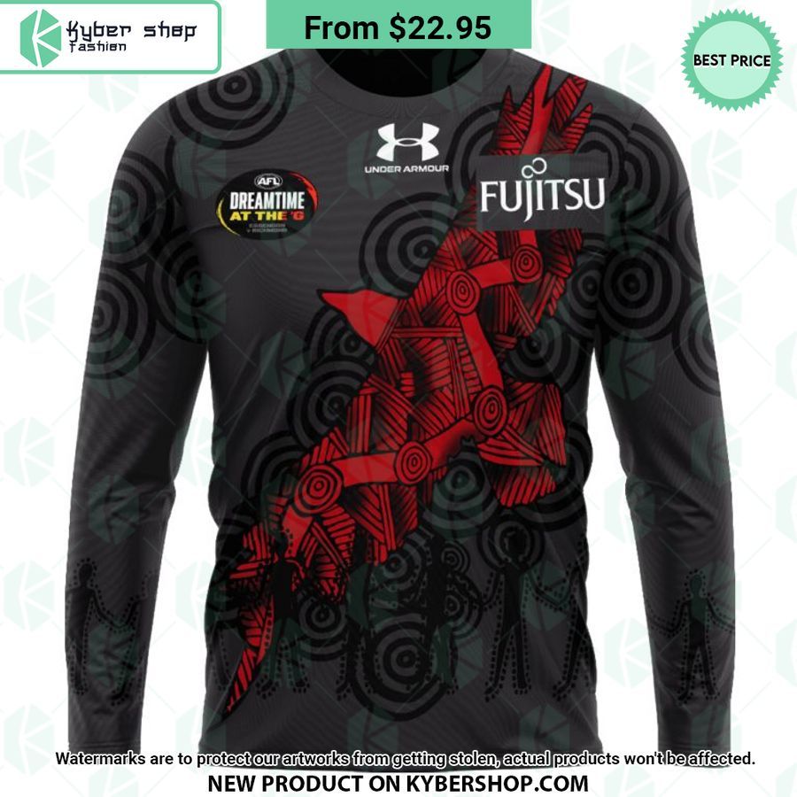 AFL Essendon Football Club Indigenous Design Hoodie