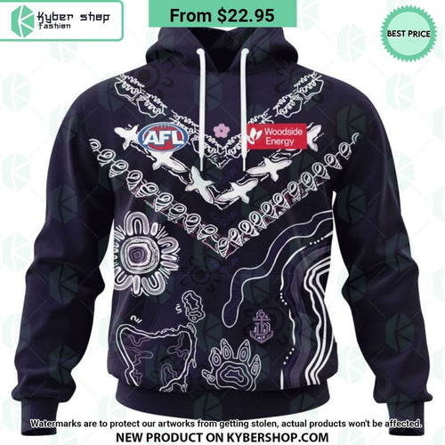 AFL Fremantle Dockers Indigenous Design Hoodie