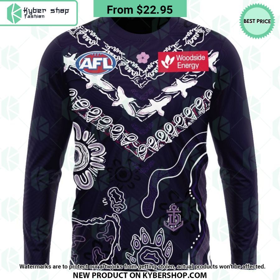 AFL Fremantle Dockers Indigenous Design Hoodie