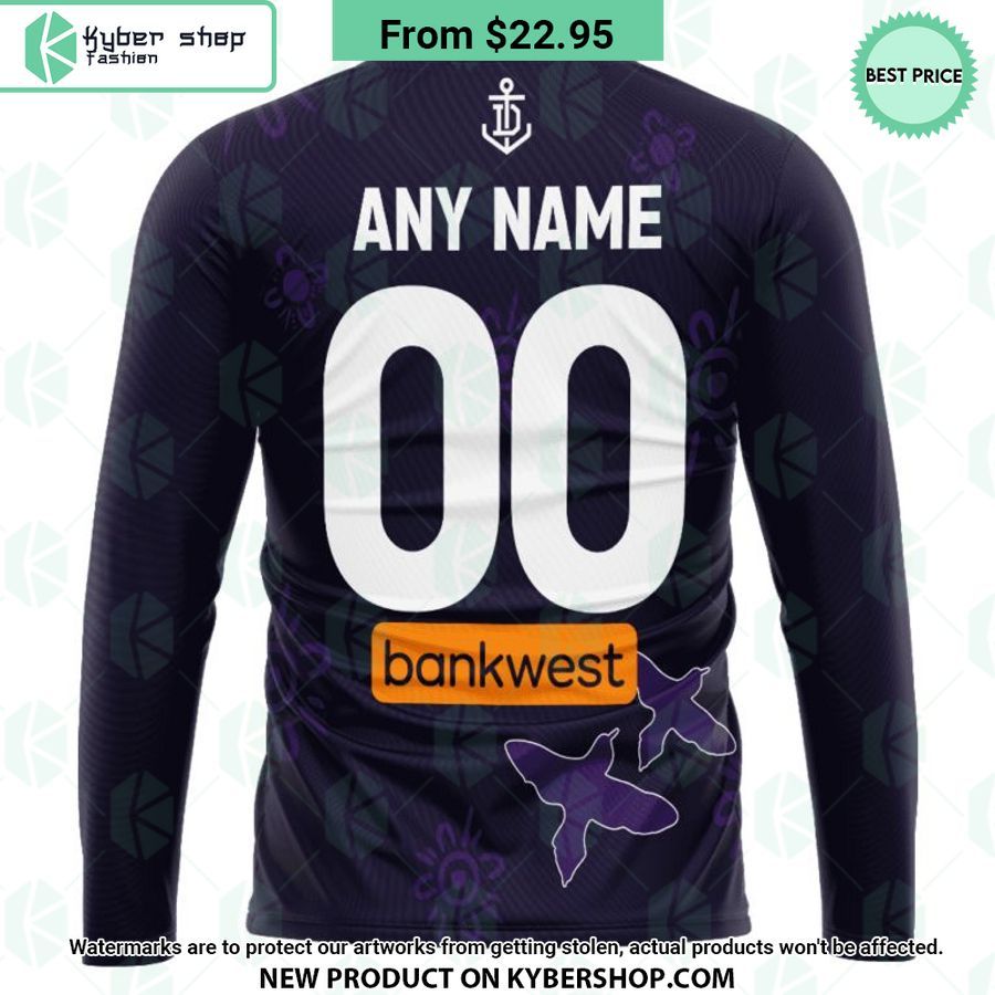 AFL Fremantle Dockers Indigenous Design Hoodie