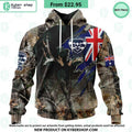 AFL Geelong Cats Camo Realtree Hunting Hoodie