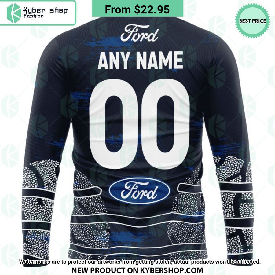 AFL Geelong Cats Indigenous Design Hoodie
