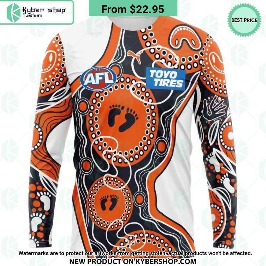 AFL Greater Western Sydney Giants Indigenous Design Hoodie