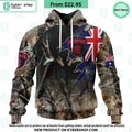AFL Melbourne Football Club Camo Realtree Hunting Hoodie