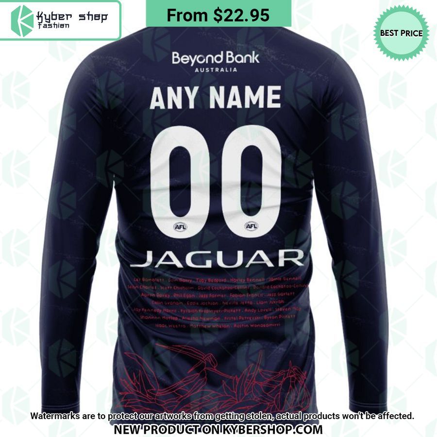 AFL Melbourne Football Club Indigenous Design Hoodie