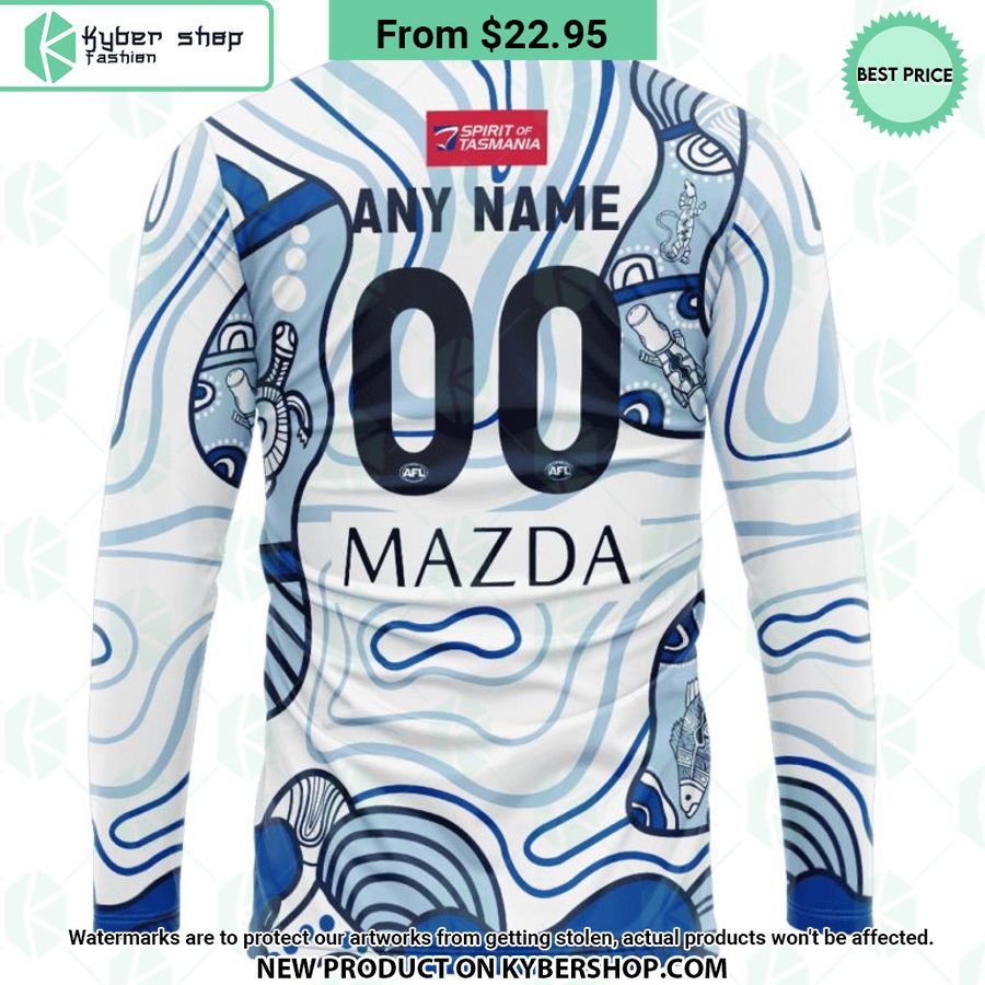 AFL North Melbourne Football Club Indigenous Design Hoodie