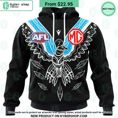 AFL Port Adelaide Football Club Indigenous Design Hoodie