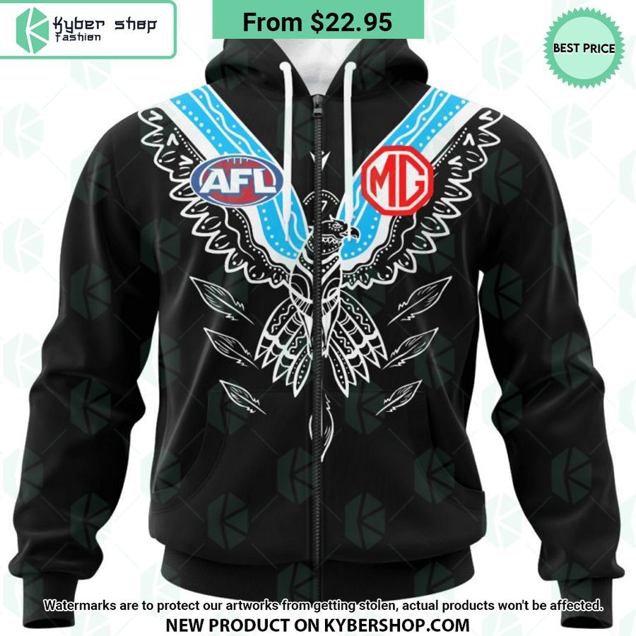 AFL Port Adelaide Football Club Indigenous Design Hoodie