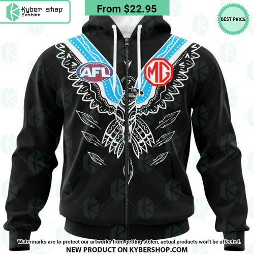 AFL Port Adelaide Football Club Indigenous Design Hoodie
