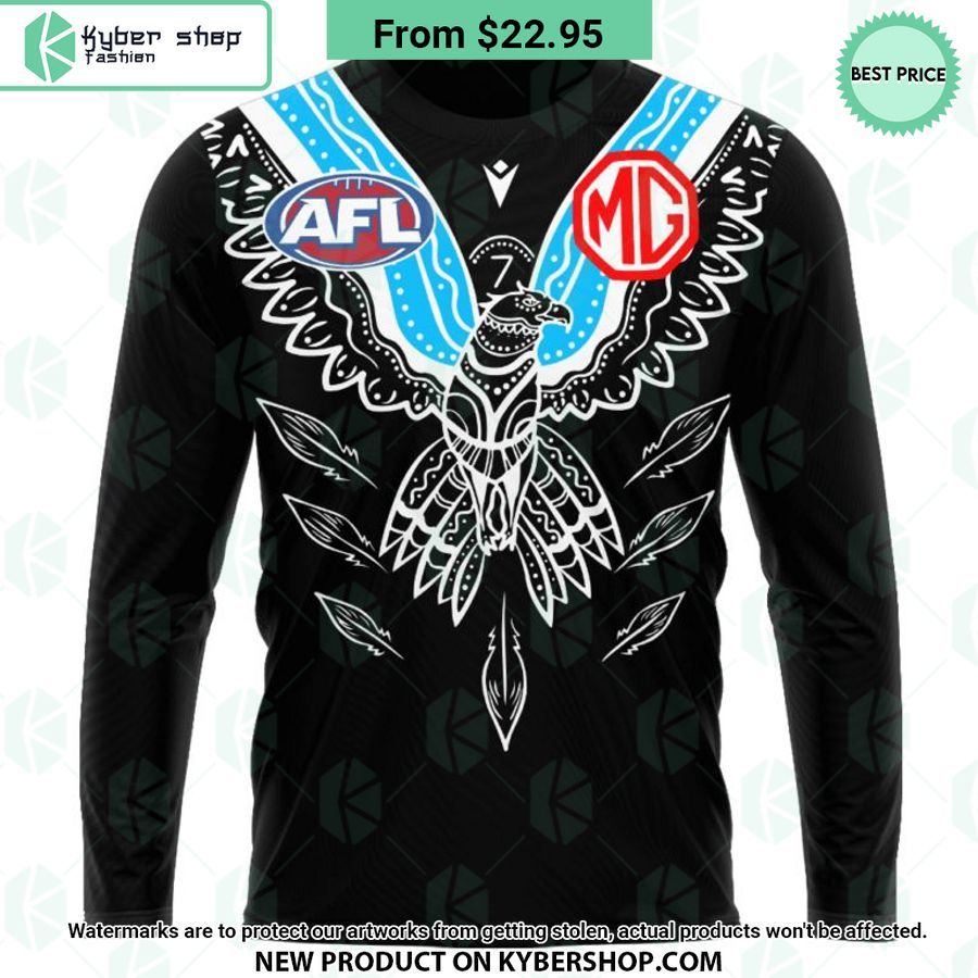 AFL Port Adelaide Football Club Indigenous Design Hoodie