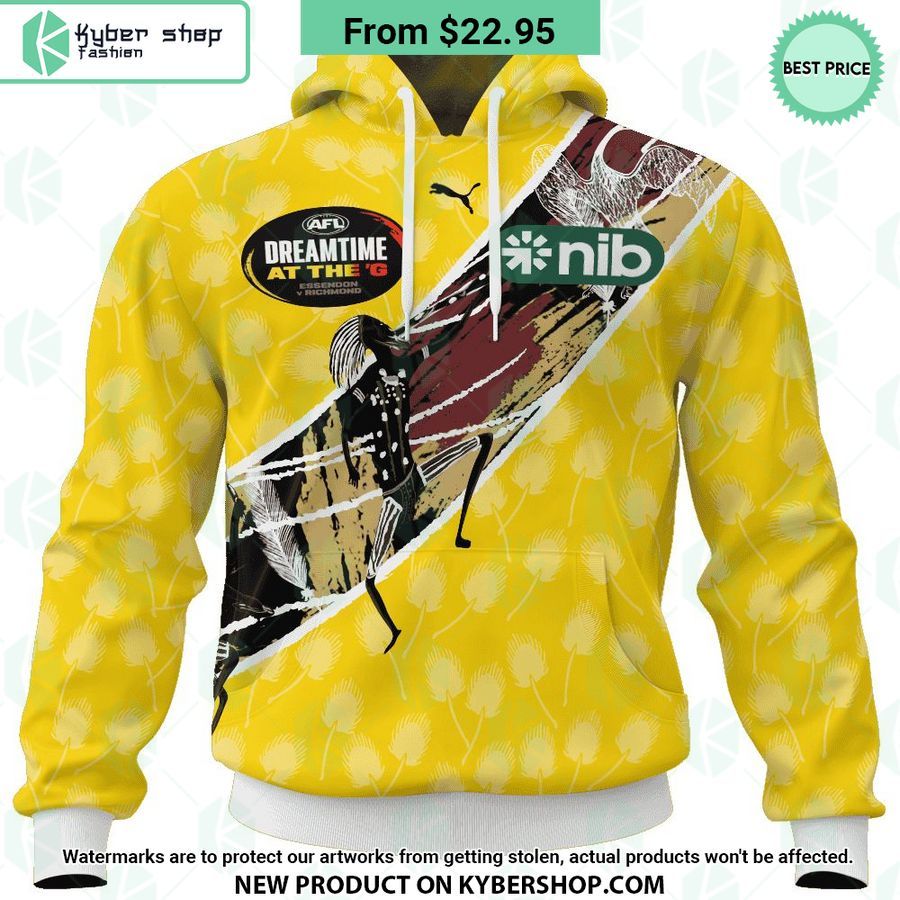 AFL Richmond Tigers Indigenous Design Hoodie