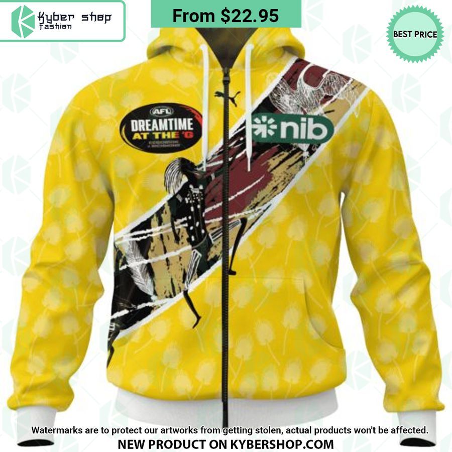 AFL Richmond Tigers Indigenous Design Hoodie