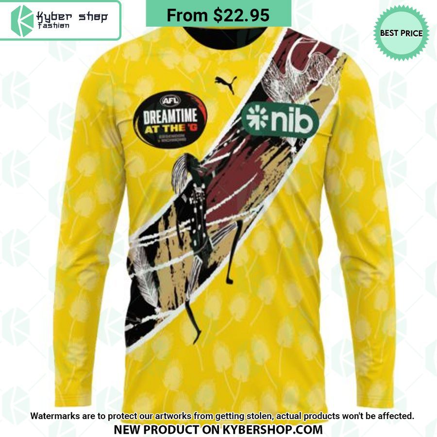 AFL Richmond Tigers Indigenous Design Hoodie