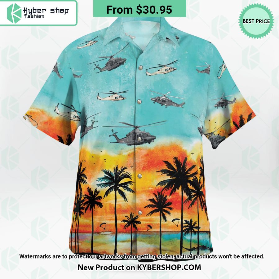 Agustawestland AW139 Hawaiian Shirt