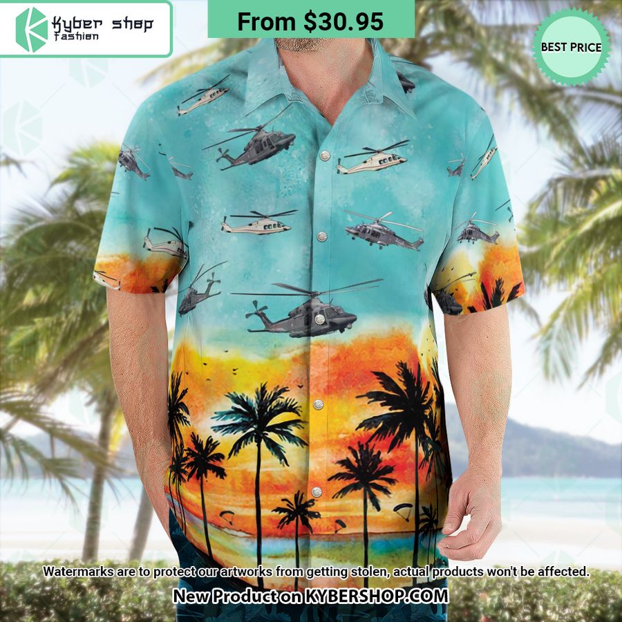 Agustawestland AW139 Hawaiian Shirt