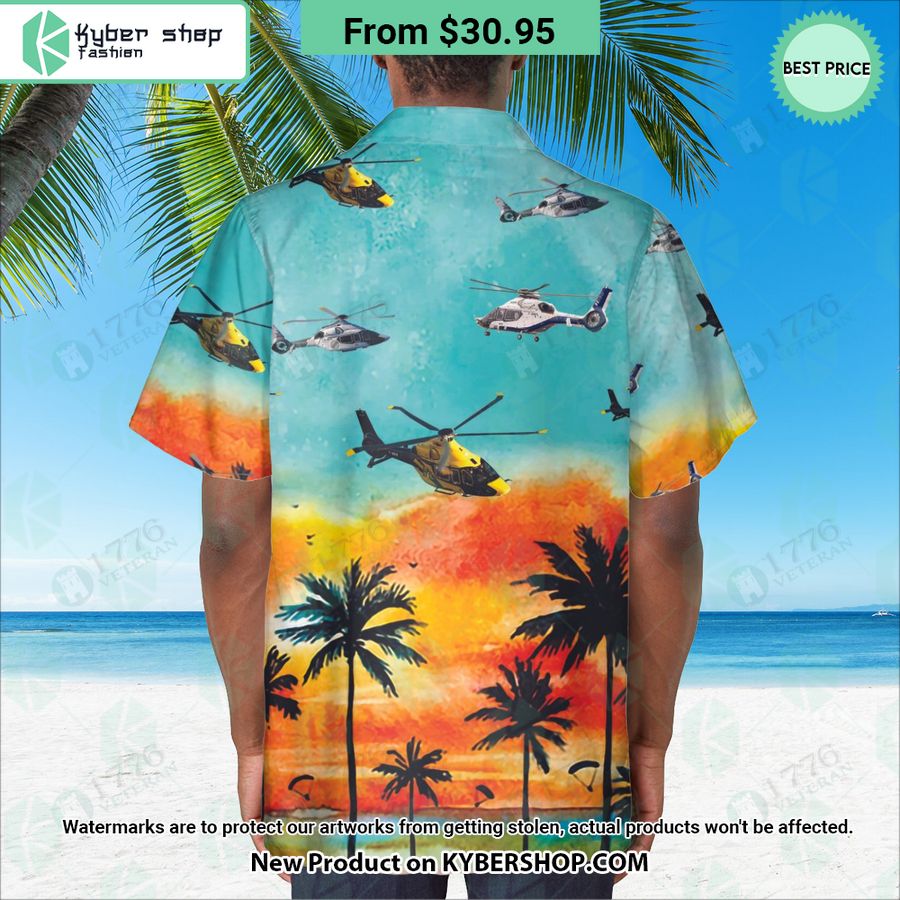 Airbus H-160 Sunset Hawaiian Shirt