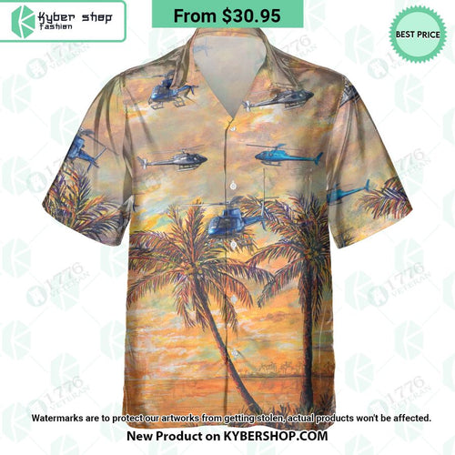 Airbus H125 Hawaiian Shirt