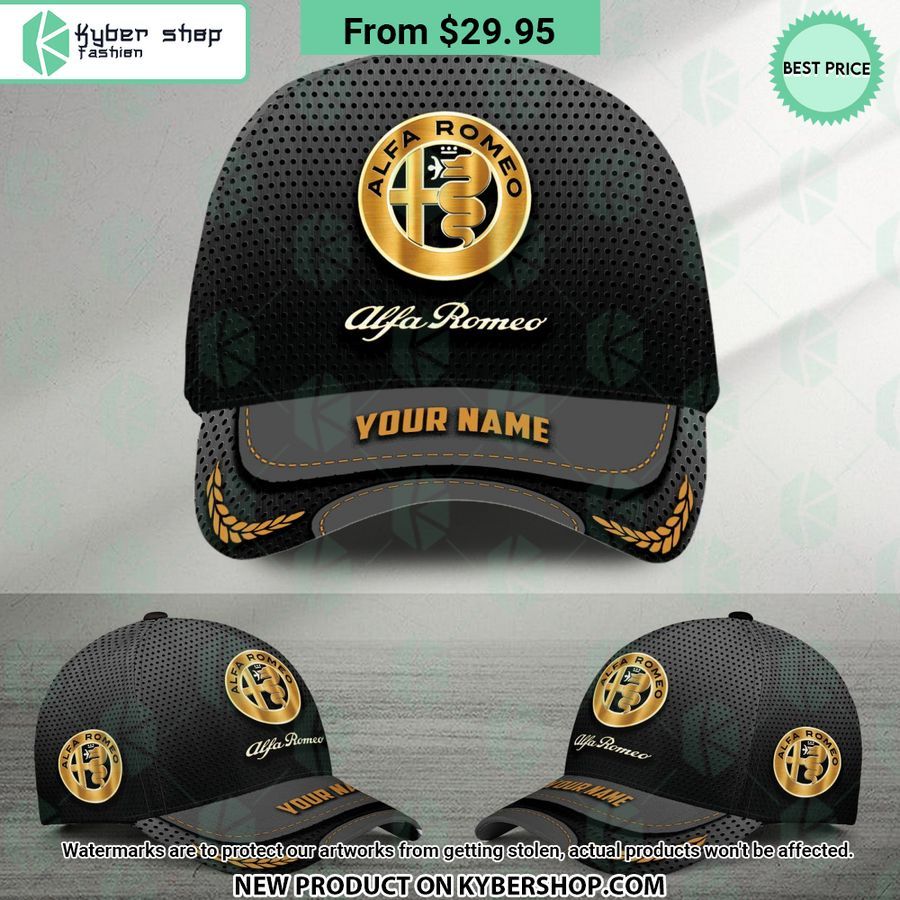 Alfa Romeo CUSTOM name Cap
