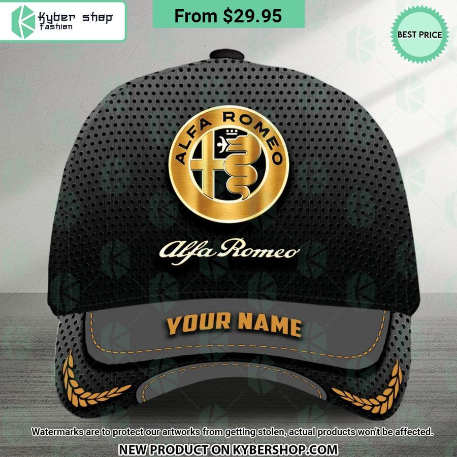 Alfa Romeo CUSTOM name Cap