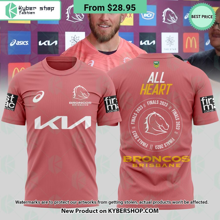 All Heart Finals 2023 Brisbane Broncos Shirt, Shorts
