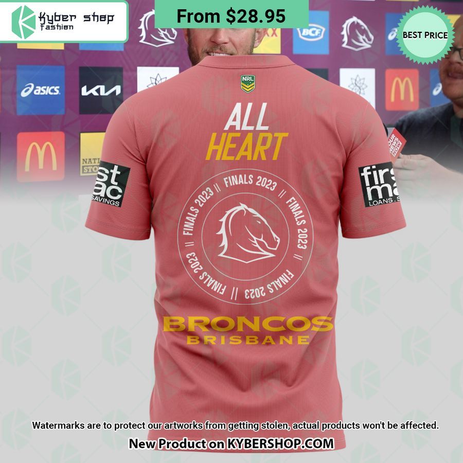 All Heart Finals 2023 Brisbane Broncos Shirt, Shorts