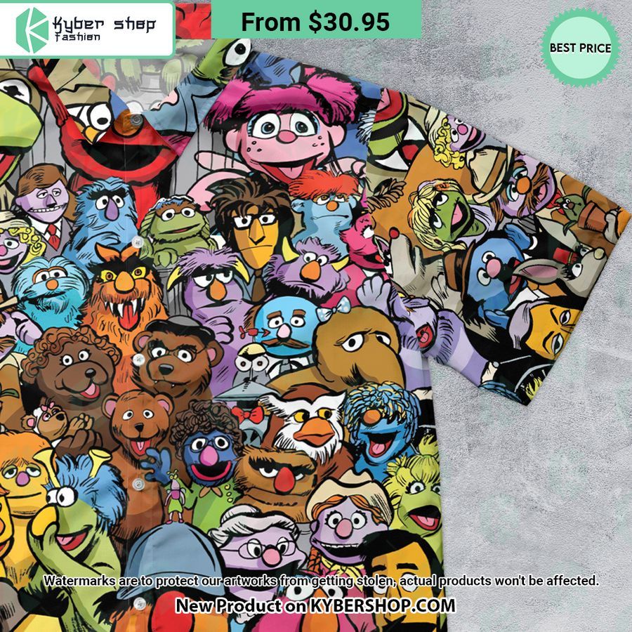 All Muppets Characters Are Here Button Down Shirt