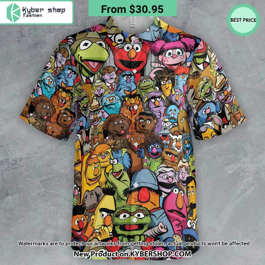 All Muppets Characters Are Here Button Down Shirt
