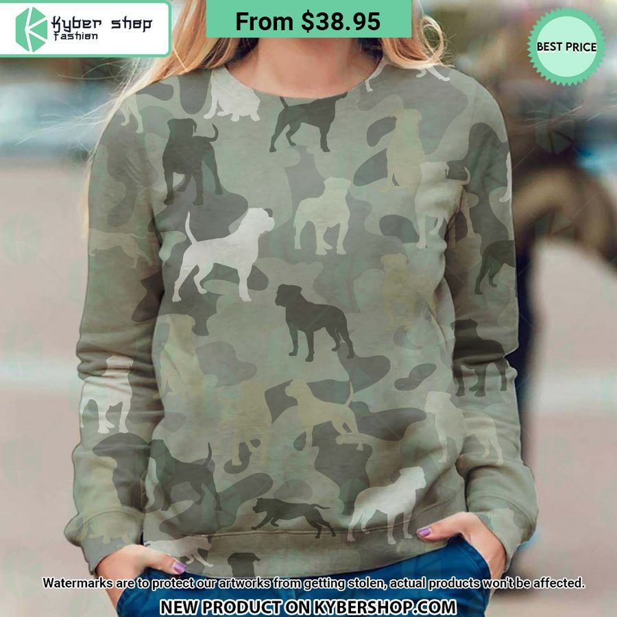 American Bulldog Camo Sweatshirt