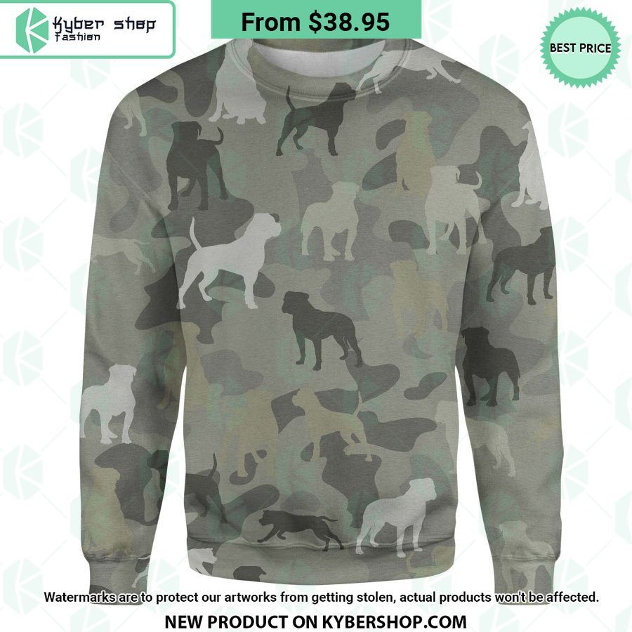 American Bulldog Camo Sweatshirt
