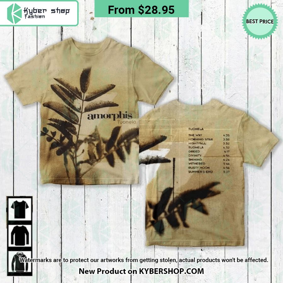 Amorphis Tuonela Album Cover Shirt