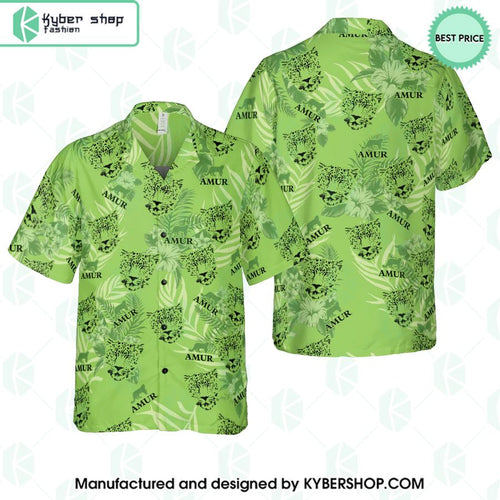 Amur Tiger Hawaiian Shirt