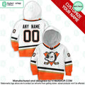 Anaheim Ducks Reverse Retro Jerseys CUSTOM Hoodie