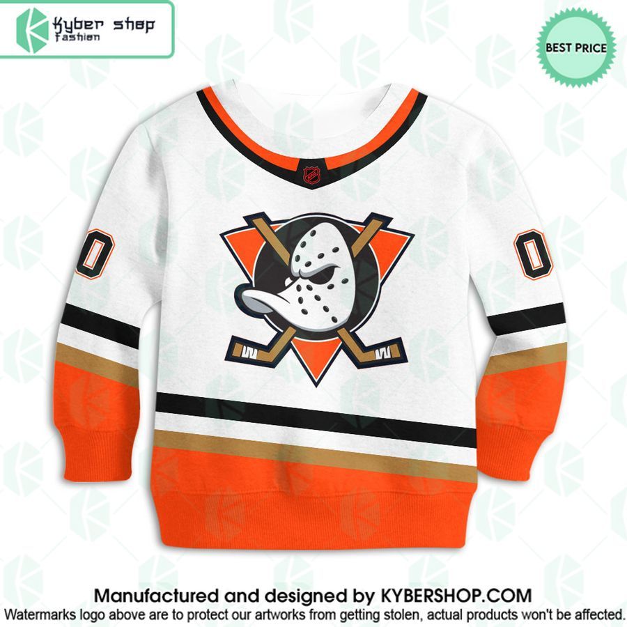 Anaheim Ducks Reverse Retro Jerseys CUSTOM Hoodie