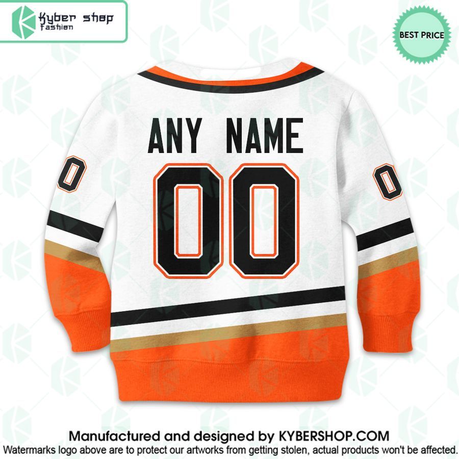 Anaheim Ducks Reverse Retro Jerseys CUSTOM Hoodie
