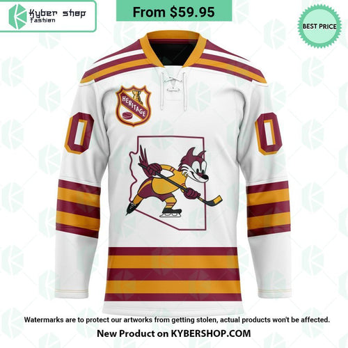 Arizona Coyotes Heritage Concepts team logo Hockey Jersey