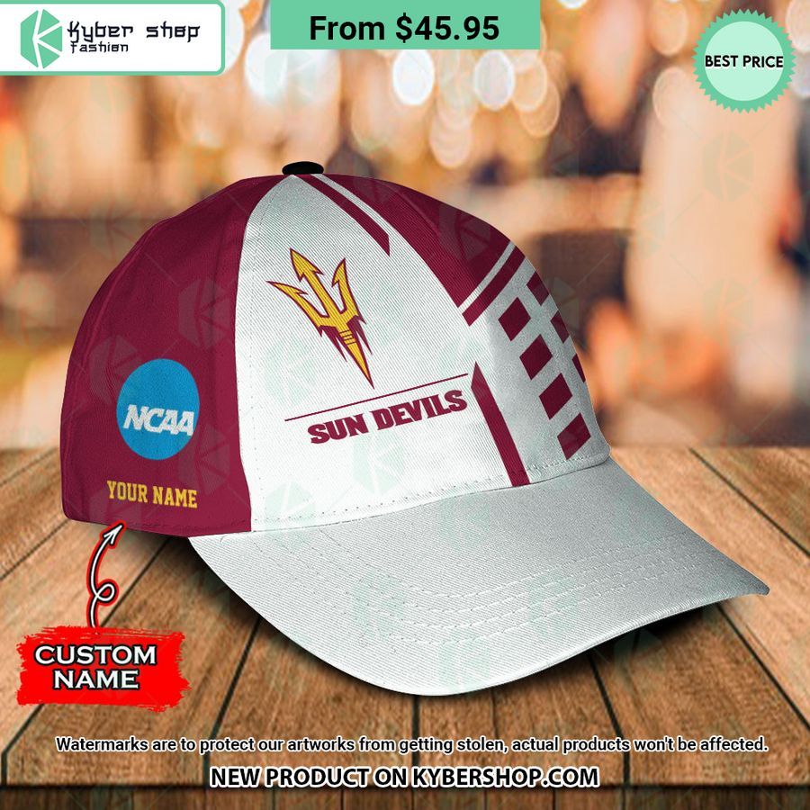 Arizona State Sun Devils CUSTOM Polo Shirt, Cap
