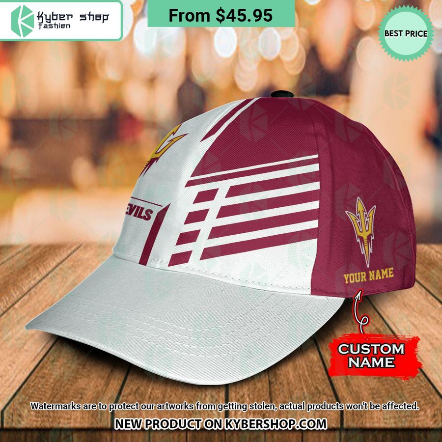 Arizona State Sun Devils CUSTOM Polo Shirt, Cap