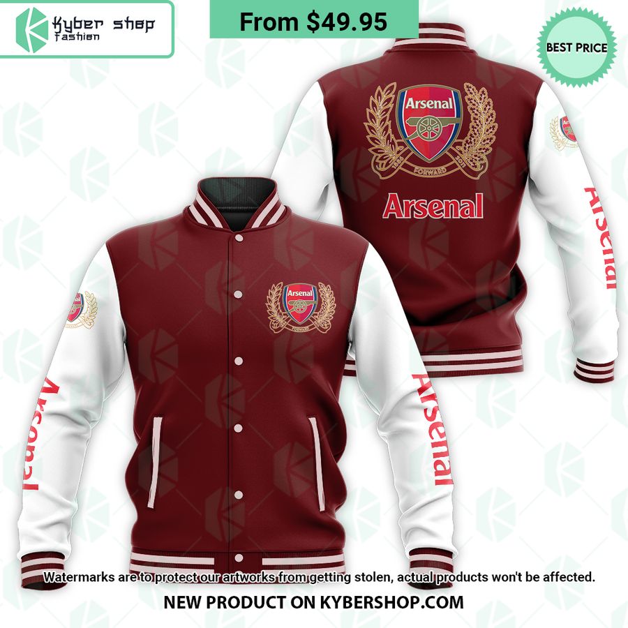 Arsenal Baseball Jacket