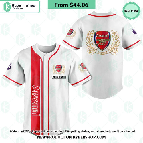Arsenal CUSTOM Baseball Jersey