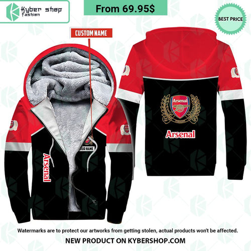 Arsenal CUSTOM Fleece Hoodie