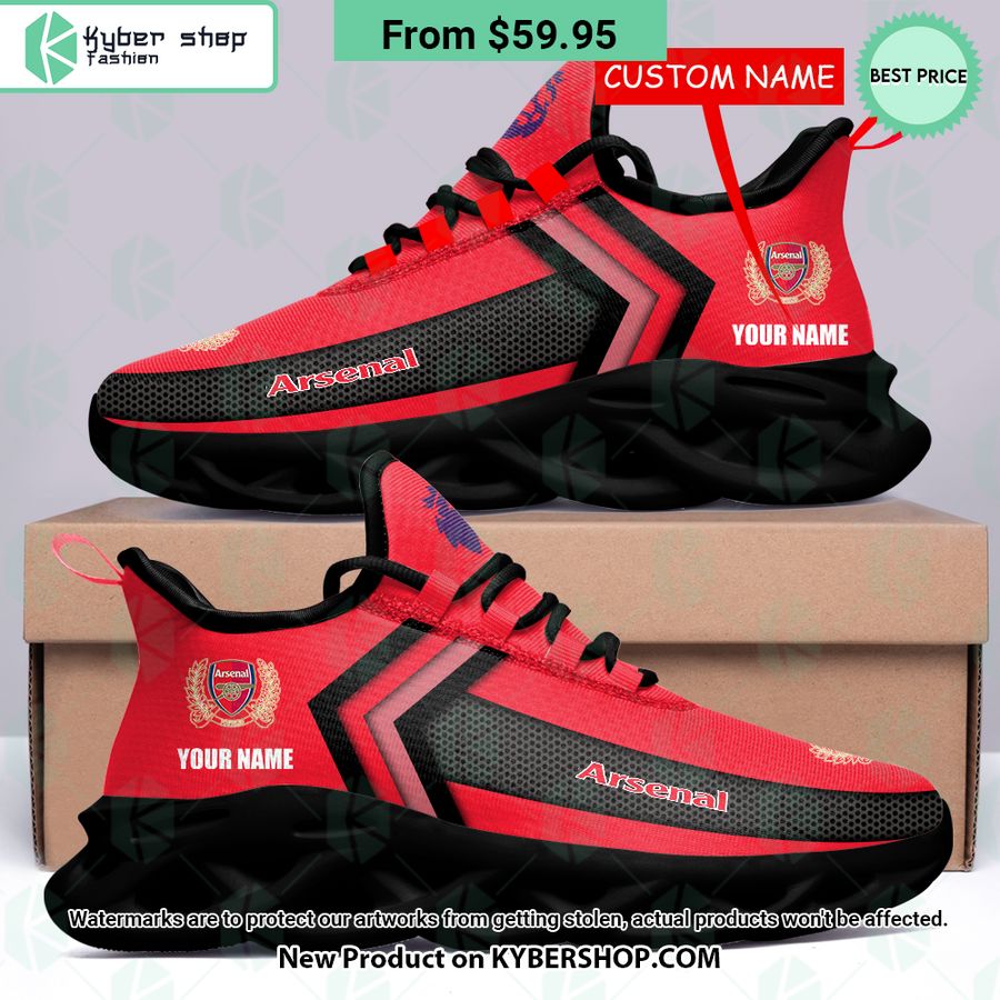 Arsenal CUSTOM Max Soul Shoes