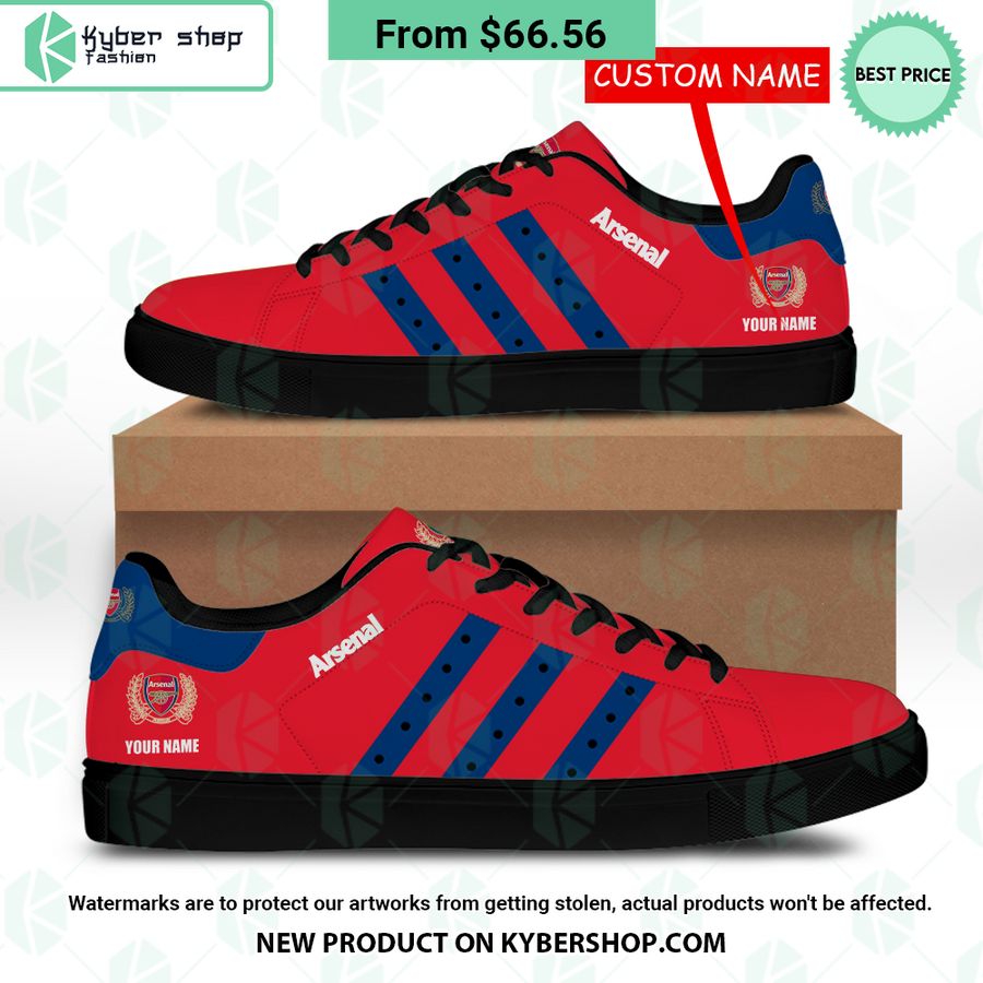 Arsenal CUSTOM Stan Smith Shoes