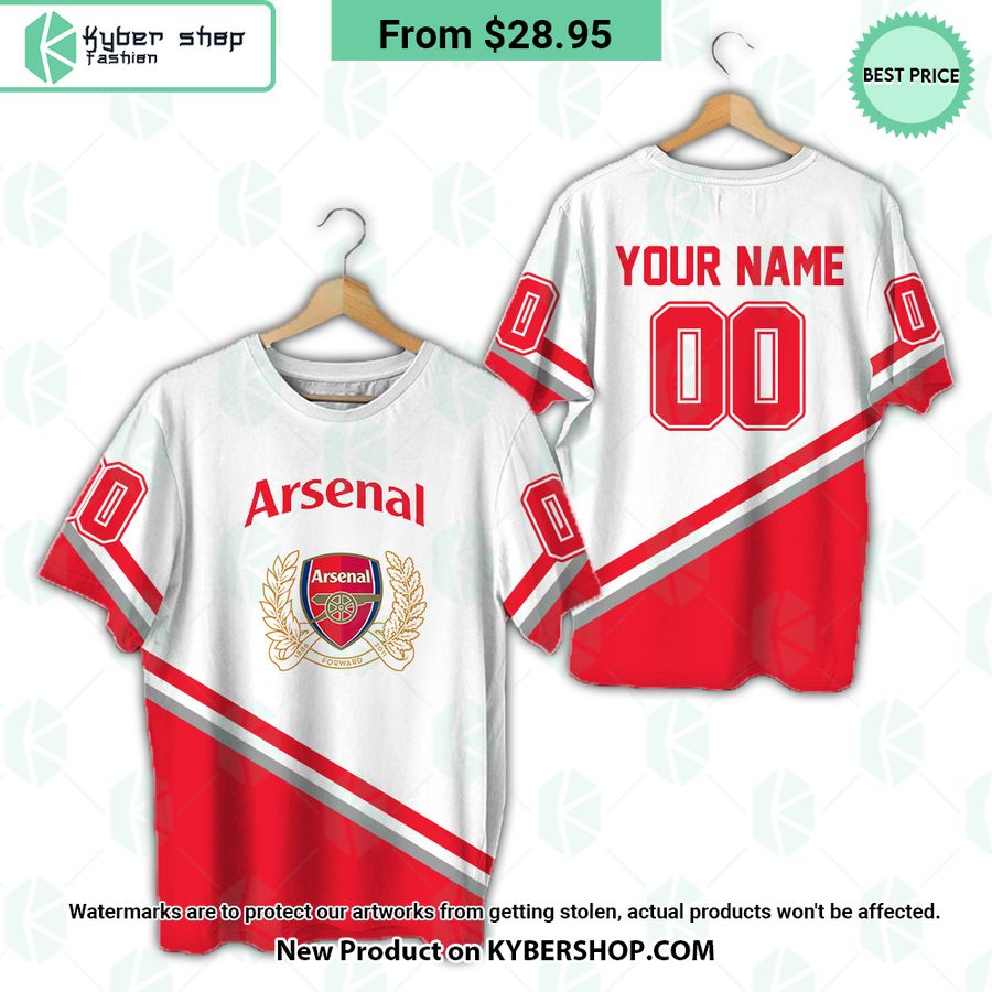Arsenal FC Logo CUSTOM Hoodie