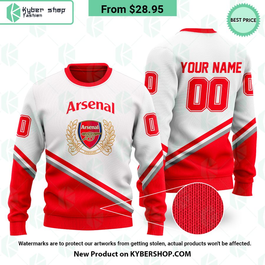 Arsenal FC Logo CUSTOM Hoodie