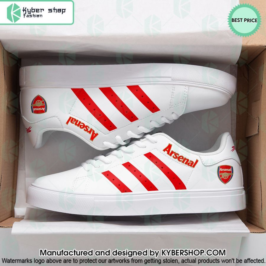 Arsenal FC Logo Stan Smith Shoes