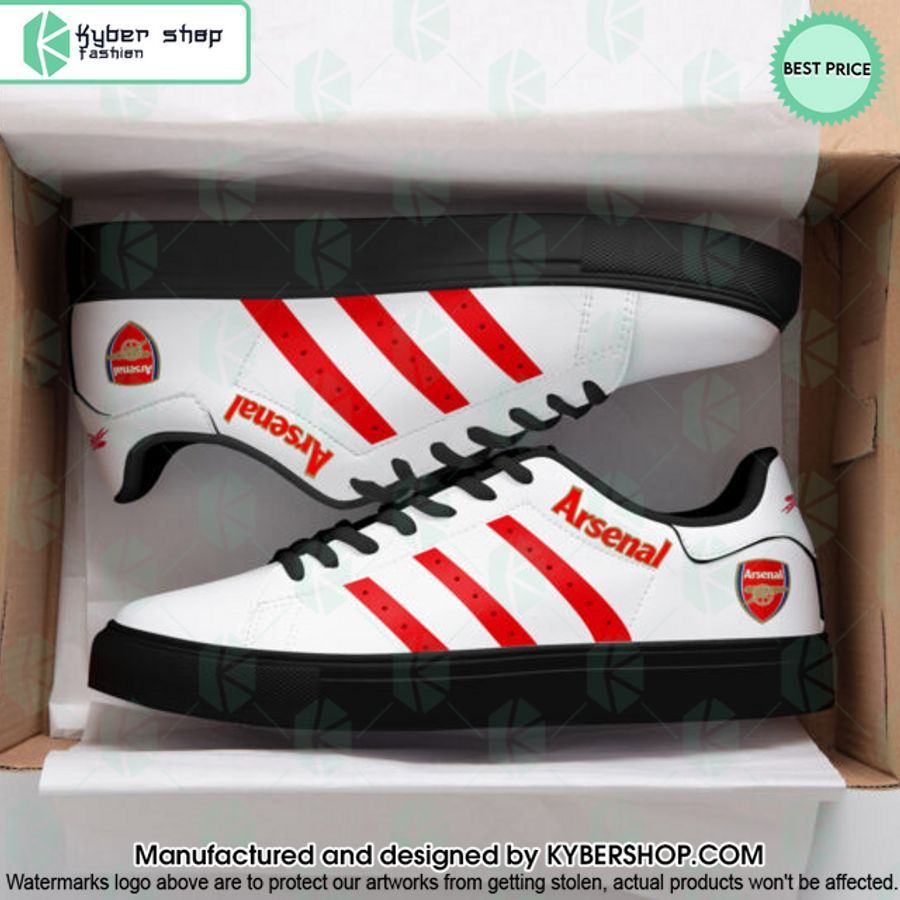 Arsenal FC Logo Stan Smith Shoes
