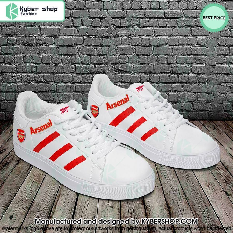 Arsenal FC Logo Stan Smith Shoes