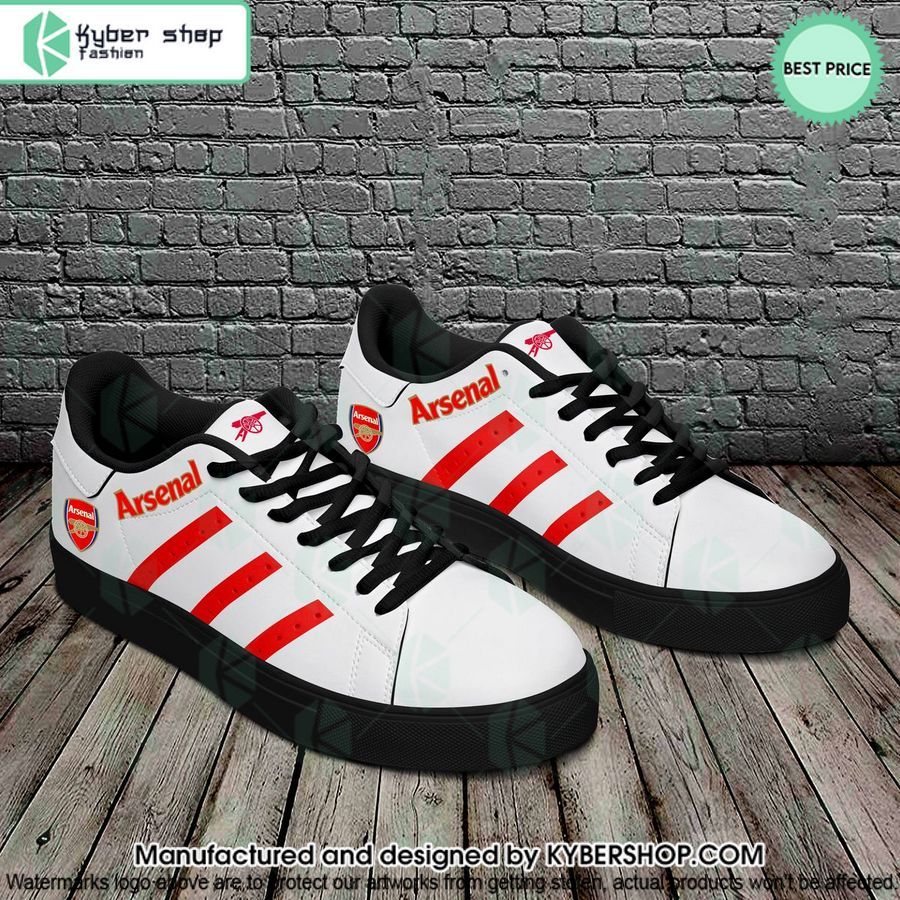 Arsenal FC Logo Stan Smith Shoes