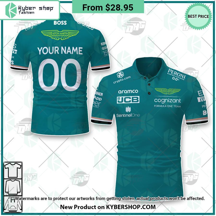 Aston Martin F1 Team CUSTOM Polo